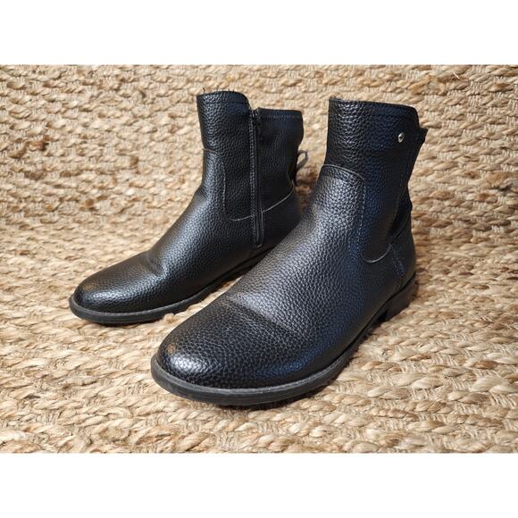 VERY VOLATILE Women's 7 Black Western Ankle Biker Boots Zip-Up - Picture 4 of 10